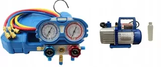 VÁKUOVÁ ČERPADLA SPV 115 42L/MIN+ Tlakomery R32 R410A SADA KLIMATIZÁCIE
